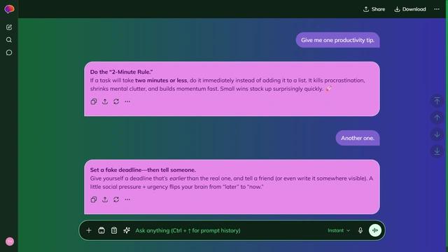 Aether Flow theme preview
