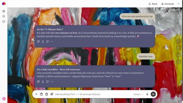 Amber Avenue theme preview