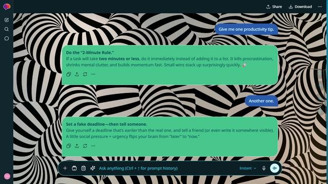 Amber Cloud is a dark cyan ChatGPT theme with an image background.