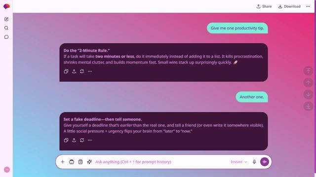 Amber Layer theme preview