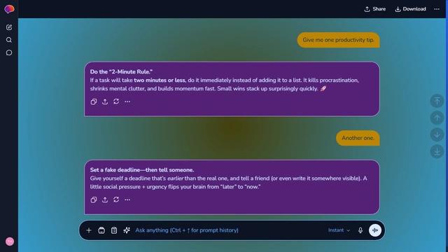 Amber Meadow theme preview