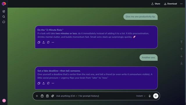 Amber Spine theme preview