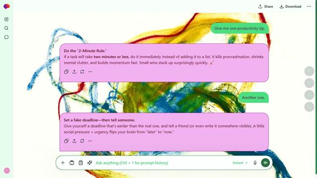 Ambient Spiral theme preview