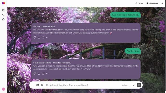Calm Cloud theme preview