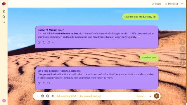 Calm Grain theme preview