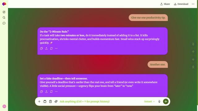 Calm Path theme preview