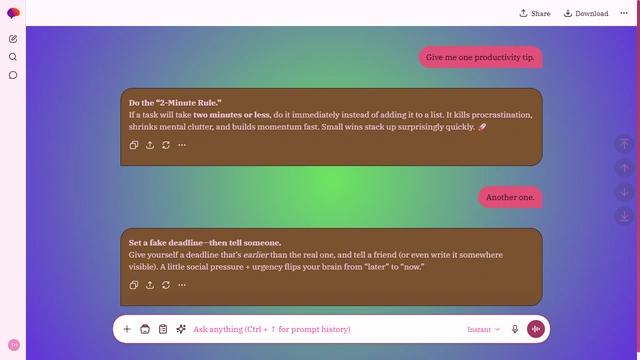 Calm Tessell theme preview
