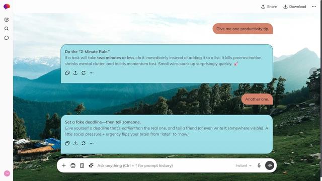 Clouded Cloud theme preview