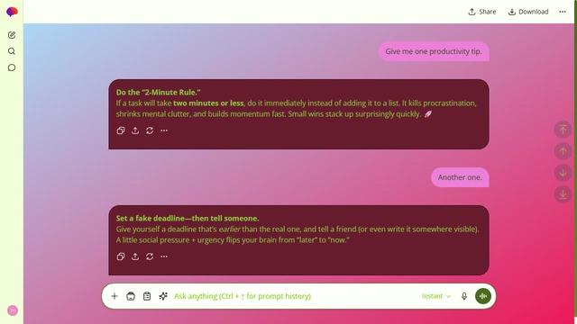 Clouded Meadow theme preview