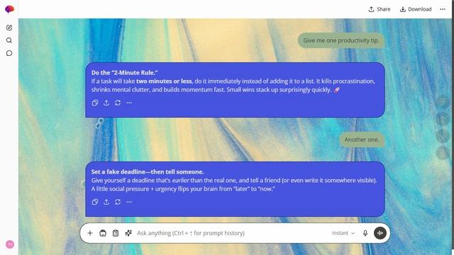 Dappled Beacon is a light stone ChatGPT theme with an image background.