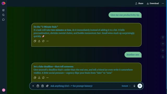 Dappled Glow theme preview