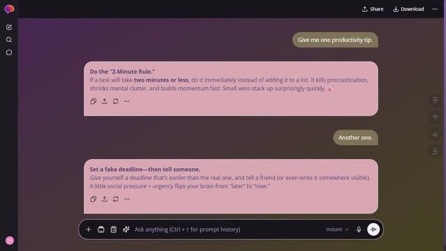 Dappled Range theme preview