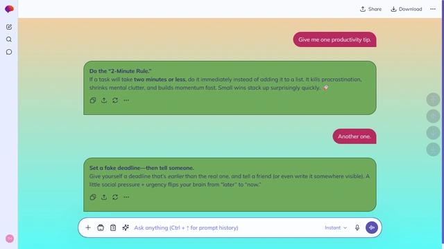 Dappled Spiral theme preview