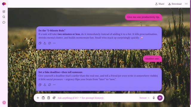 Drifting Horizon theme preview
