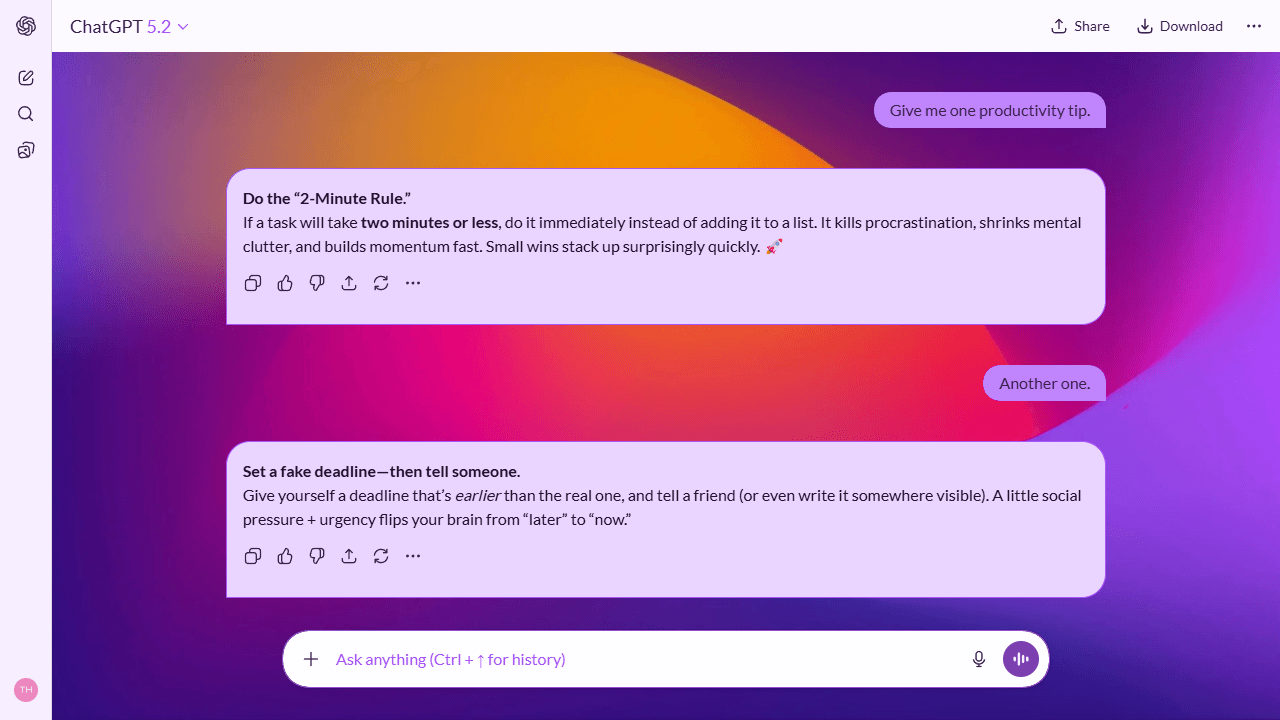 Drifting Lattice theme preview