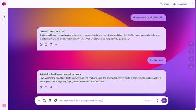 Drifting Lattice theme preview