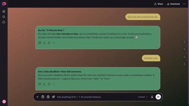 Drifting Ridge theme preview