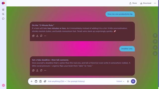 Drifting Tessell theme preview
