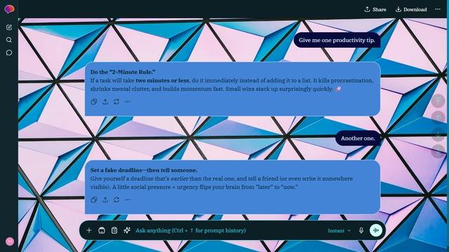 Dusty Cove is a dark cyan ChatGPT theme with an image background.