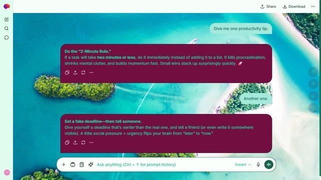 Dusty Dune theme preview