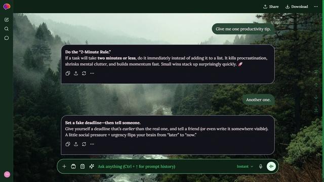 Dusty Valley theme preview