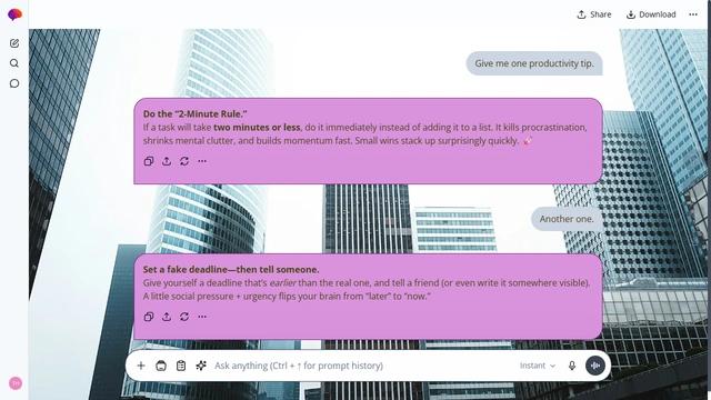 Echoing Plaza theme preview
