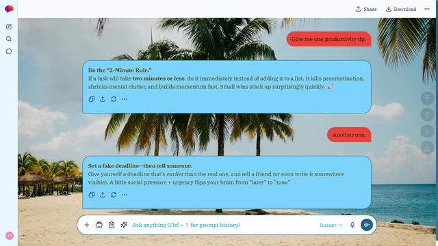 Faded Cloud theme preview