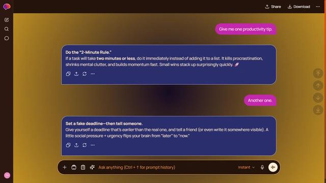 Faded Horizon theme preview