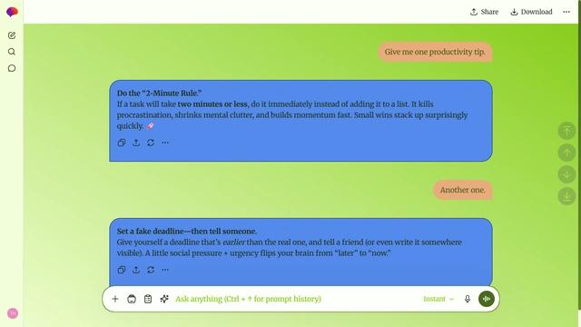 Faded Lattice theme preview