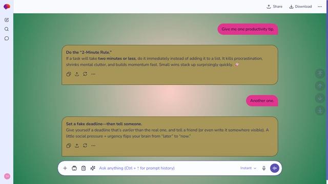 Faded Spiral theme preview