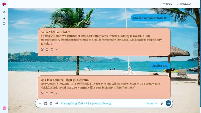 Faded Tide theme preview