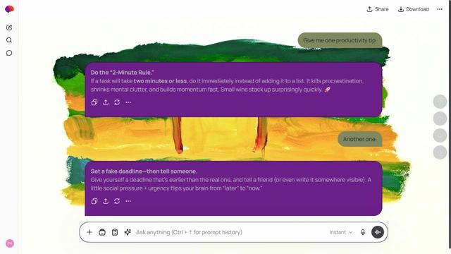 Frosted City is a light zinc ChatGPT theme with an image background.