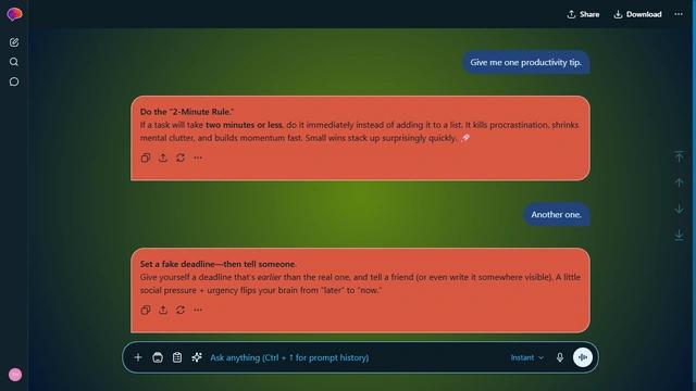 Frosted Grain theme preview