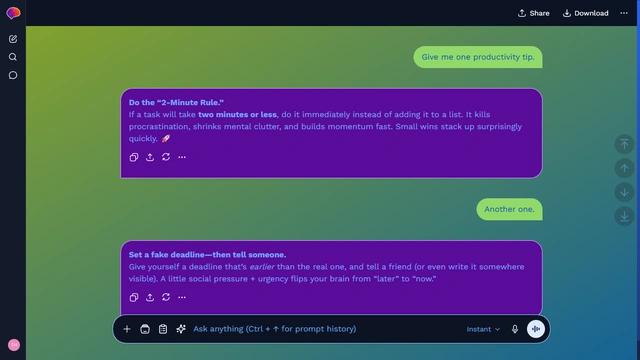 Frosted Meadow theme preview