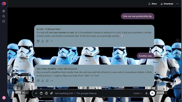 Frosted Scene theme preview