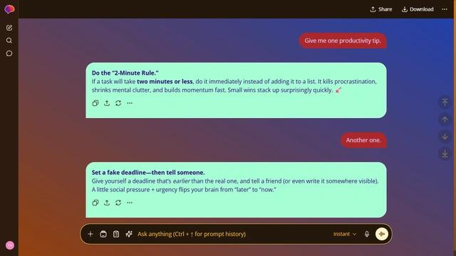 Gale Weave theme preview