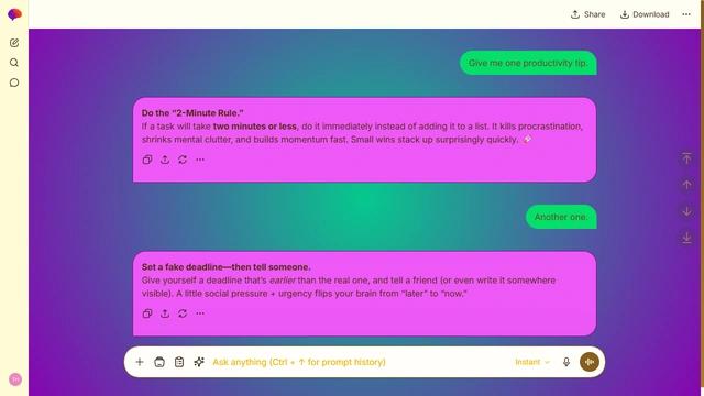 Gentle River theme preview