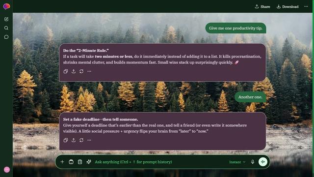Gentle Summit theme preview
