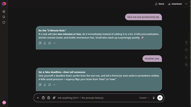 Glare Night theme preview