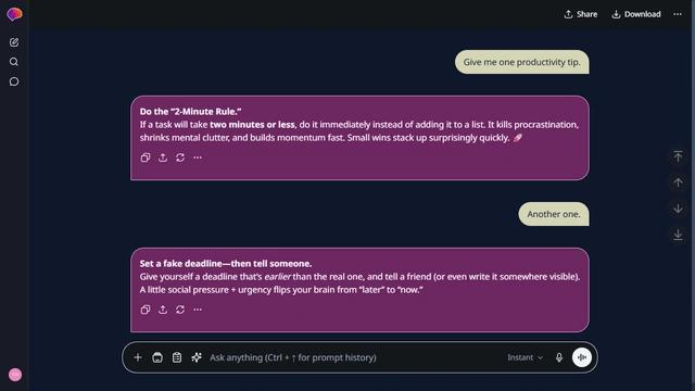 Glare Slate Night theme preview