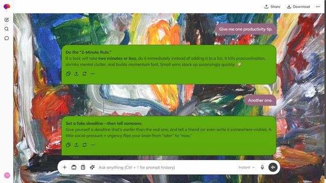 Glasslit Arcade is a light stone ChatGPT theme with an image background.
