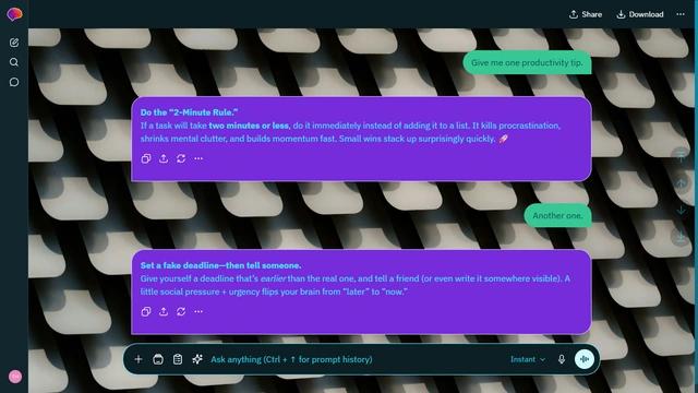 Glasslit City is a dark cyan ChatGPT theme with an image background.