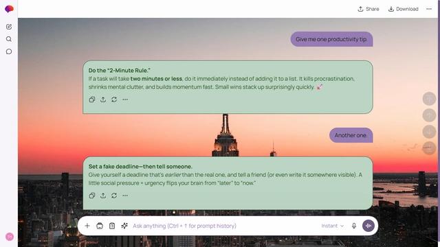 Glowing District theme preview
