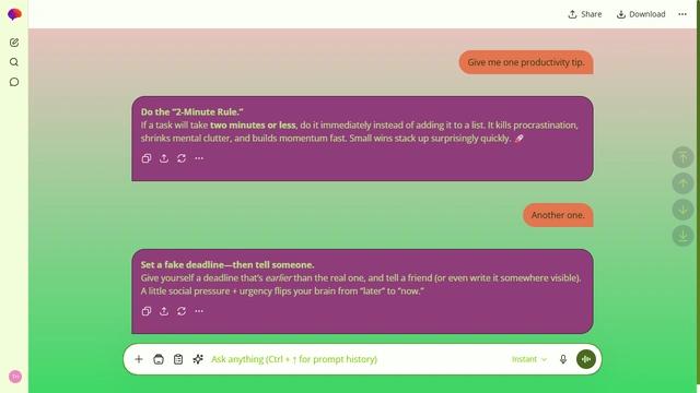 Glowing Path theme preview