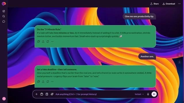 Glowing Tessell theme preview