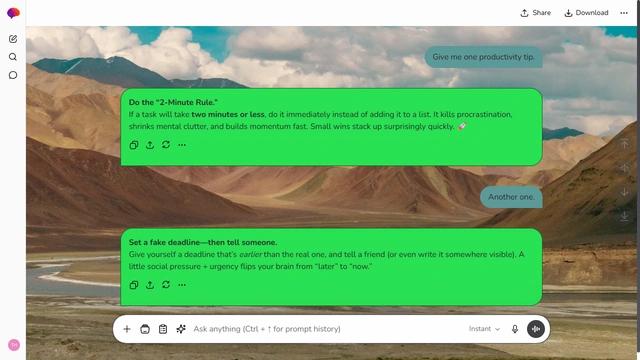 Hidden Cloud is a light zinc ChatGPT theme with an image background.