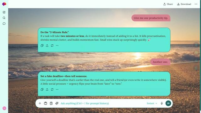 Hidden Cove theme preview