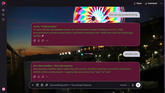 Hidden Dusk theme preview
