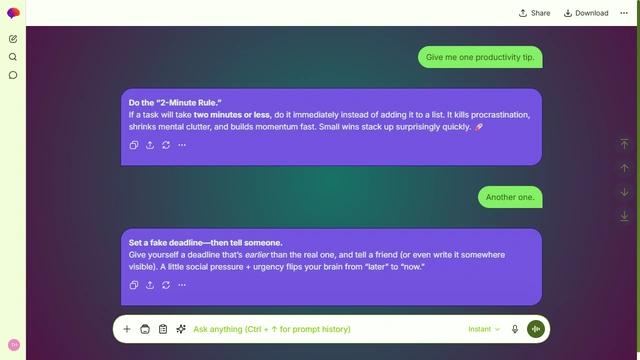 Hidden Meadow theme preview