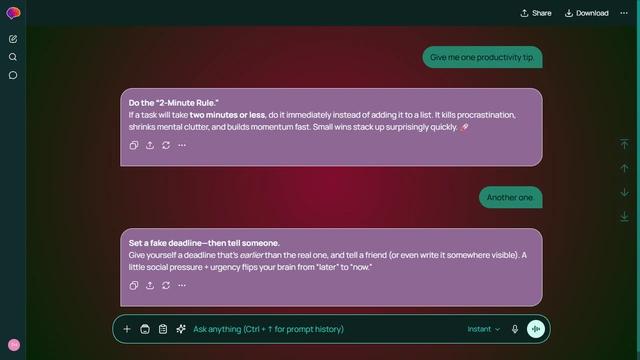 Hidden Plume theme preview